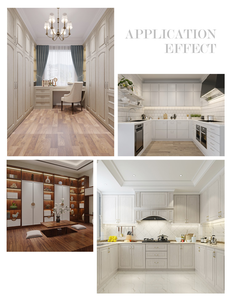 泽尔生态板家具成效图