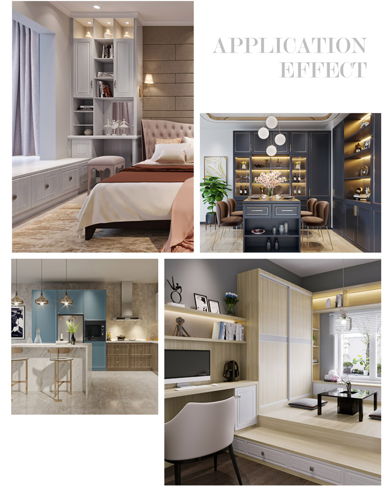 天才山生态板家具成效图