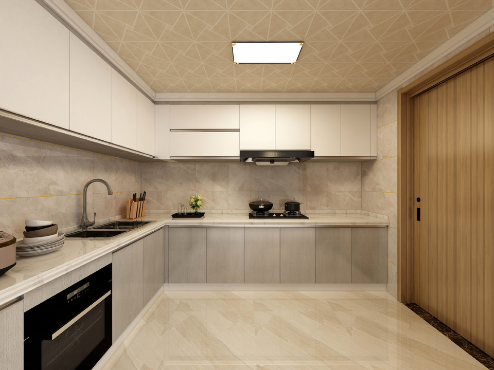 雪山白生态板-板材全屋定造案例