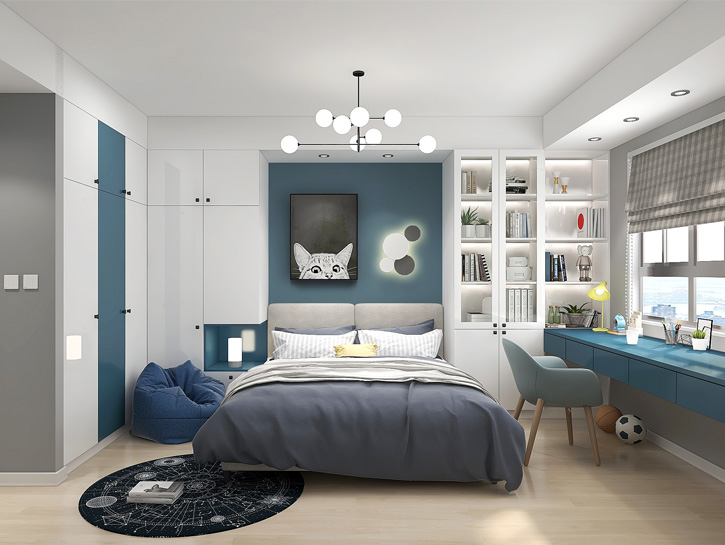 雪山白生态板-板材全屋定造案例