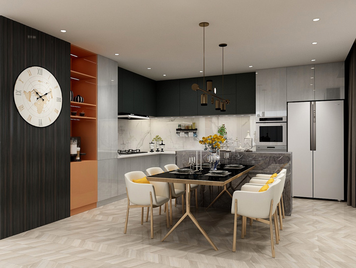 法国洋梨生态板-板材全屋定造案例